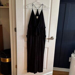 Anthropologie Black Jumpsuit